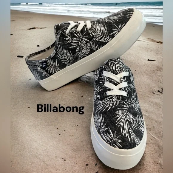 Billabong Shoes Billabong Coastlines Platform Sneakers Black